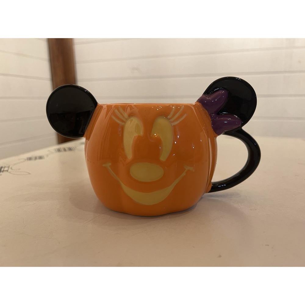 Halloween Disney Minnie Mouse Pumpkin Mug ZRIKE BRANDS